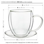 Creano XXL Thermotasse (1er, 2er) im Geschenkkarton | 400ml - immagine 2